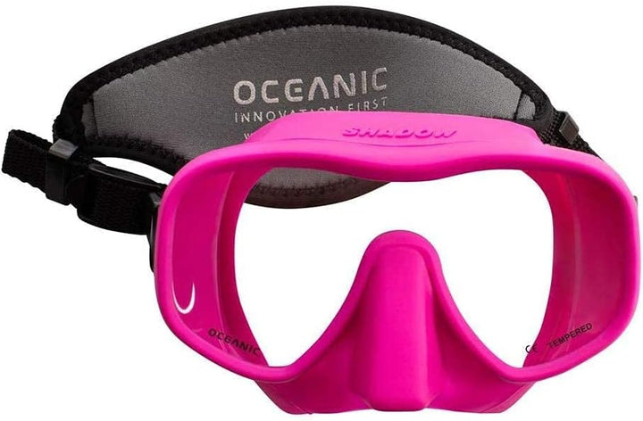 Oceanic Mini Shadow Scuba Mask Pink, Pink