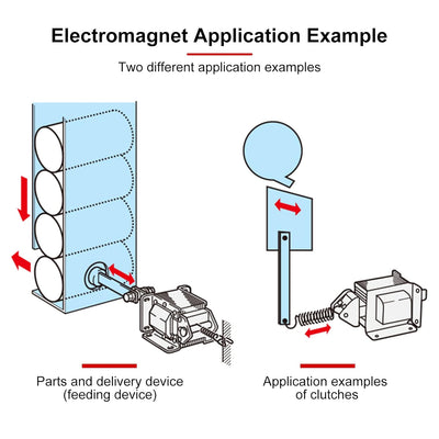 Elektromagnet-Magnetventil8MQ8(SA)-3702 AC Push-Pull-Zugmagnet-Elektromagnet 220VAC 49N Hub 20mm