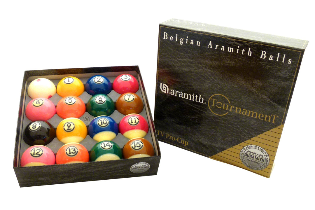 Aramith Billard Kugeln Tournament Pro Cup TV, 57,2 mm, Pool