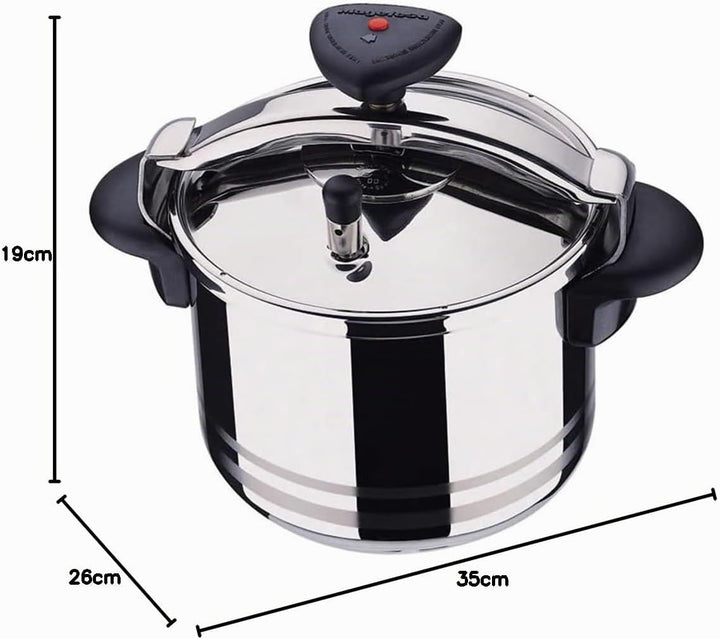 MAGEFESA 01OPSTACO04 drucktöpfe, Edelstahl, Gerade, 4 l