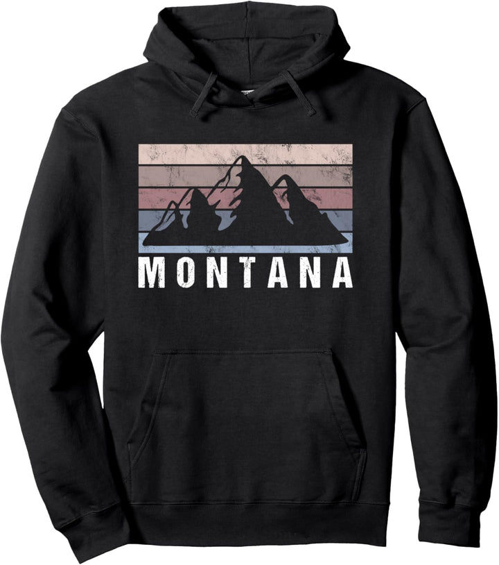 Retro Vintage Montana USA für Damen Pullover Hoodie