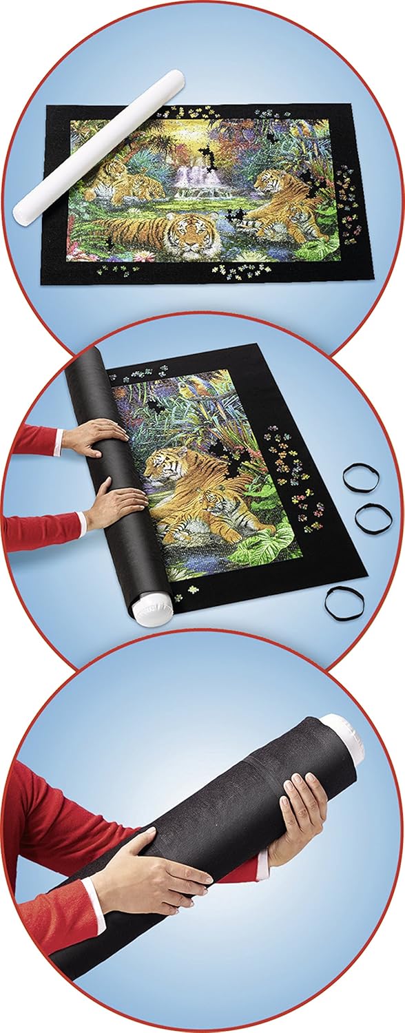 Ravensburger Roll Your Puzzle XXL - Puzzlematte für Puzzles mit bis zu 3000 Teilen, Puzzleunterlage