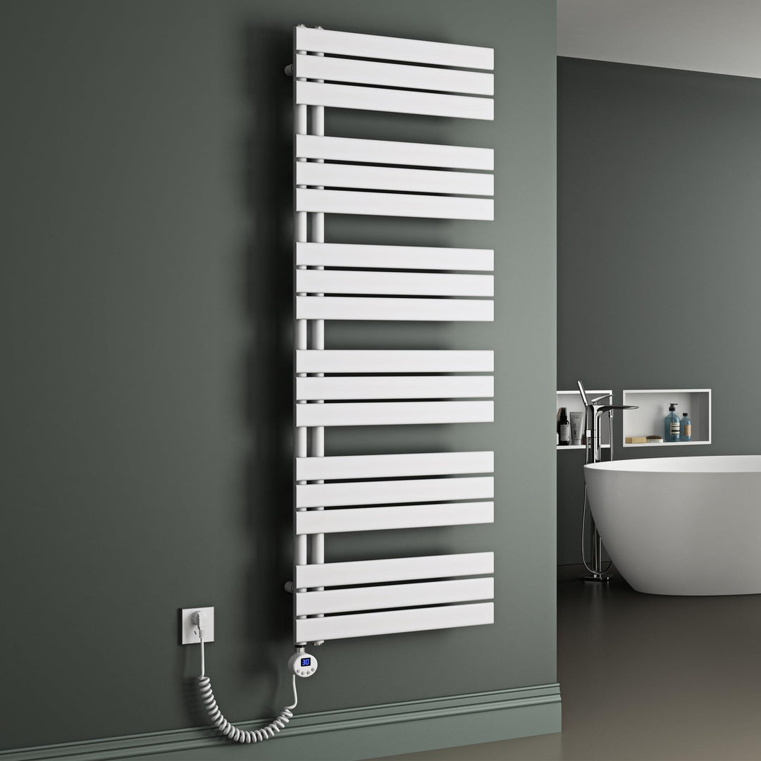 Mai &amp; Mai Badheizkörper Badheizung Heizkörper Bad 159x60 cm in Weiss | Handtuchheizkörper Seitenansc