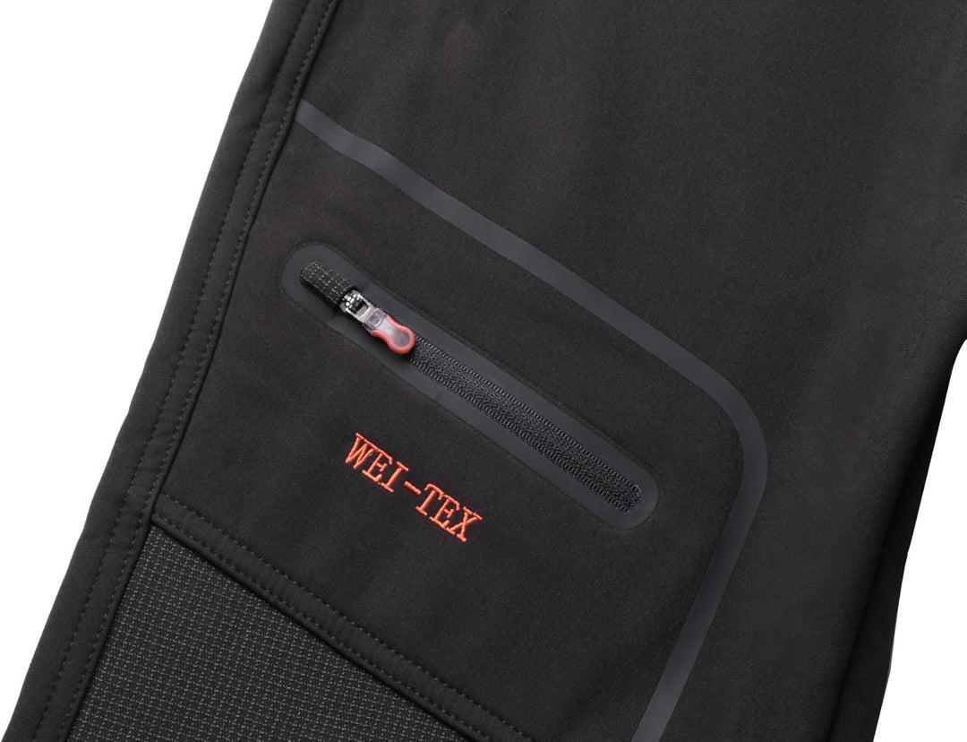 Herren Wanderhose Skihose Wasserdicht Softshellhose Winddicht Winter Outdoorhose Snowboardhose Warm