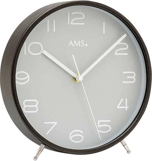 AMS 5120 Tischuhr Design, 22 x 4 cm