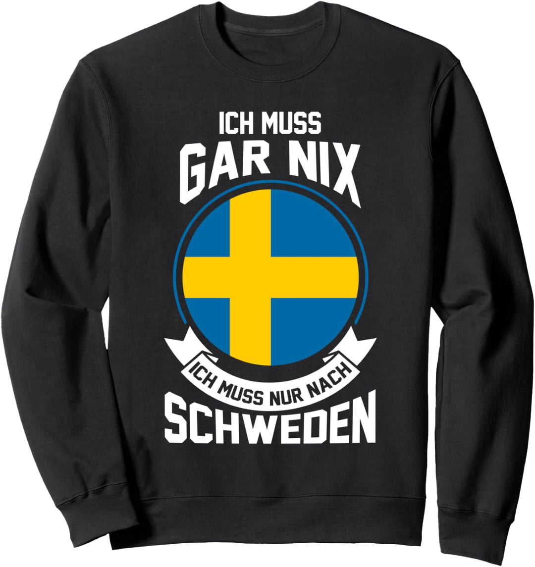 Schweden Schwede Schwedin Schwedisch Schwedisches Sweatshirt
