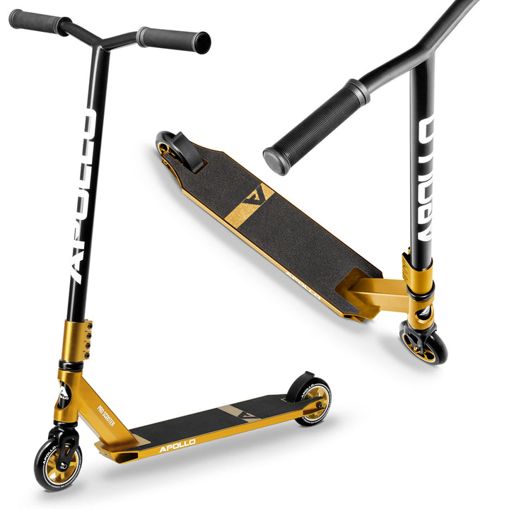 Apollo Stunt Scooter - Star Pro, eloxierter Profi Stuntroller, Kinder Scooter mit ABEC 9 Kugellagern