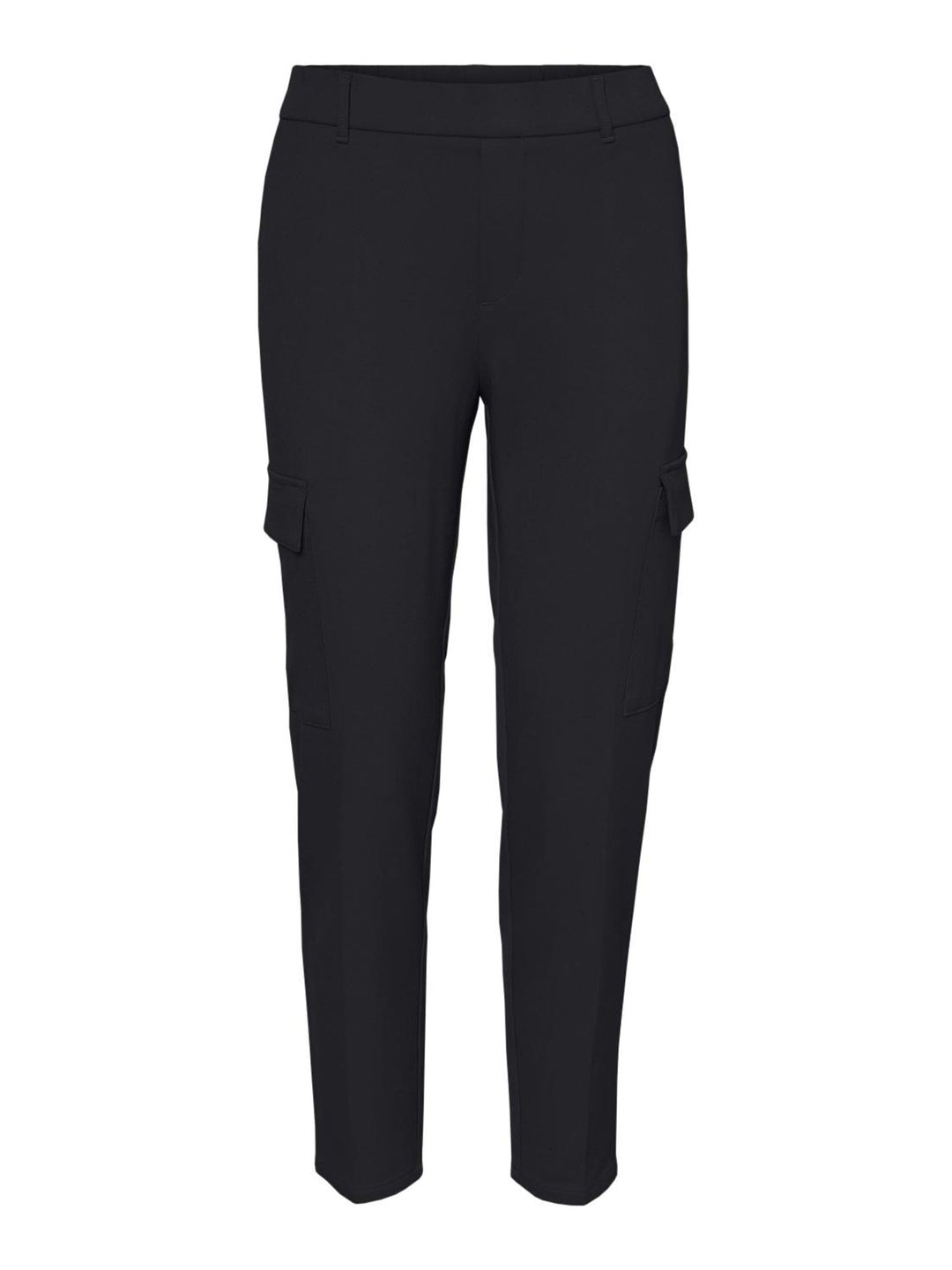 VERO MODA Damen Hose 10225280 XS Tall Schwarz, XS Tall Schwarz