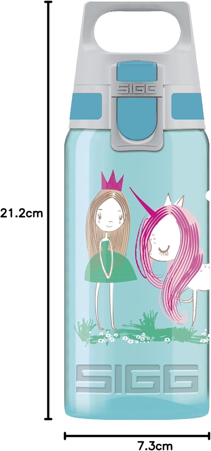 SIGG - Trinkflasche Kinder - Viva One - Für Kohlensäurehaltige Getränke Geeignet - Auslaufsicher - S
