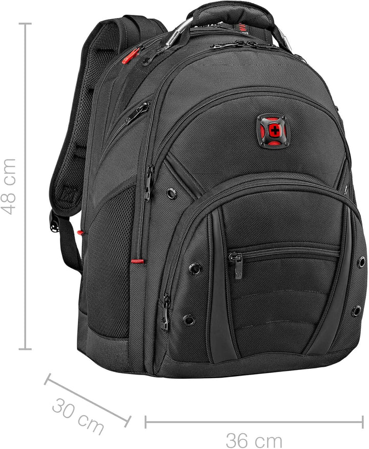 WENGER Synergy Pro Ballistic Laptop-Rucksack mit Tablet-Fach, Notebook bis 16 Zoll, Tablet bis 10 Zo