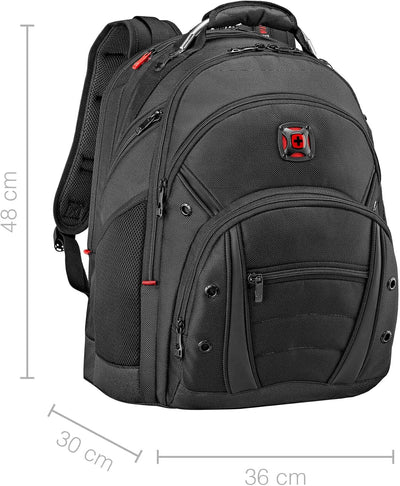 WENGER Synergy Pro Ballistic Laptop-Rucksack mit Tablet-Fach, Notebook bis 16 Zoll, Tablet bis 10 Zo