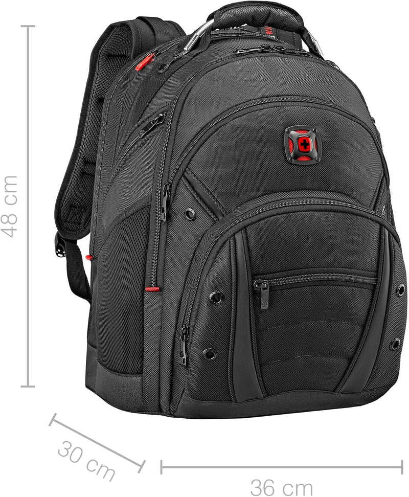 WENGER Synergy Pro Ballistic Laptop-Rucksack mit Tablet-Fach, Notebook bis 16 Zoll, Tablet bis 10 Zo