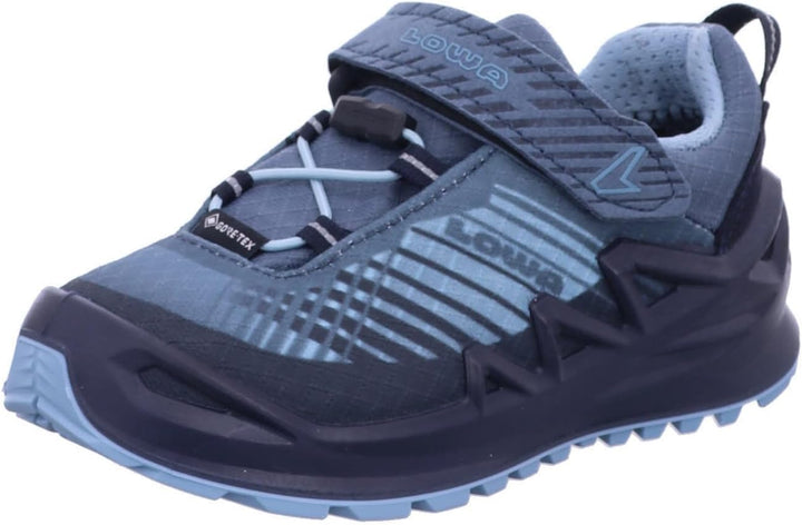 LOWA Halbschuh MERGER GTX JUNIOR VCR LO [2024] 24 EU Navy Eisblau, 24 EU Navy Eisblau