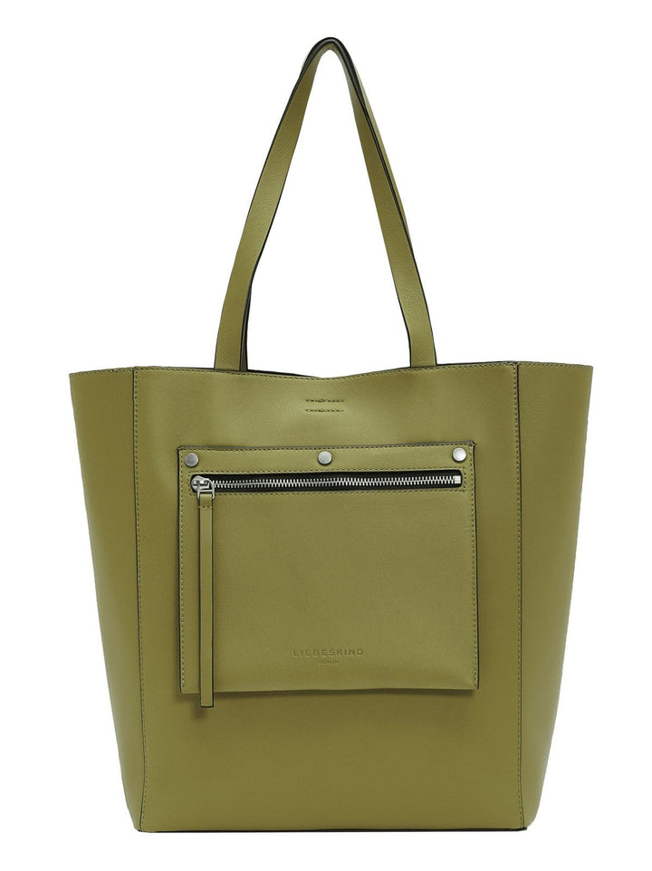 Liebeskind Berlin Damen Steph Schaf Shopper l Princess Green, Princess Green