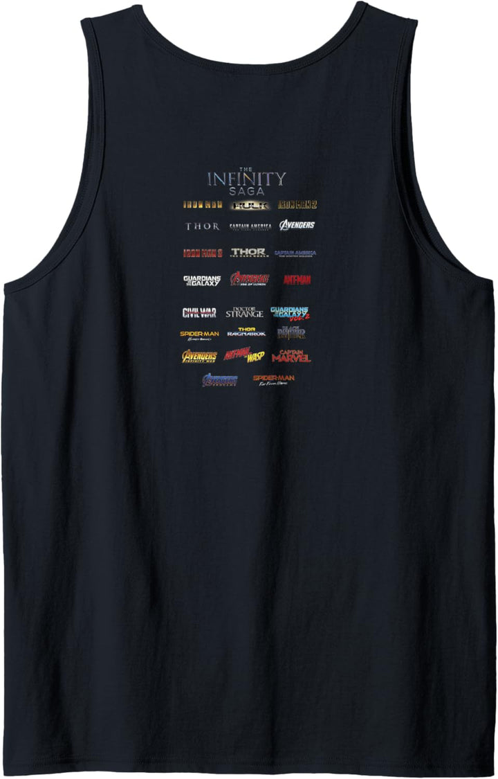 Marvel Avengers Endgame Infinity Saga Logo Tank Top