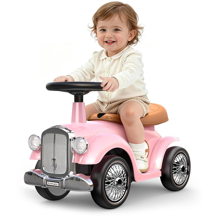 Spielzeug ab 1-3 Jahre: Rutscher mit Stauraum unter dem Sitz – Rutschauto mit Lenkrad & Hupe, Schieb