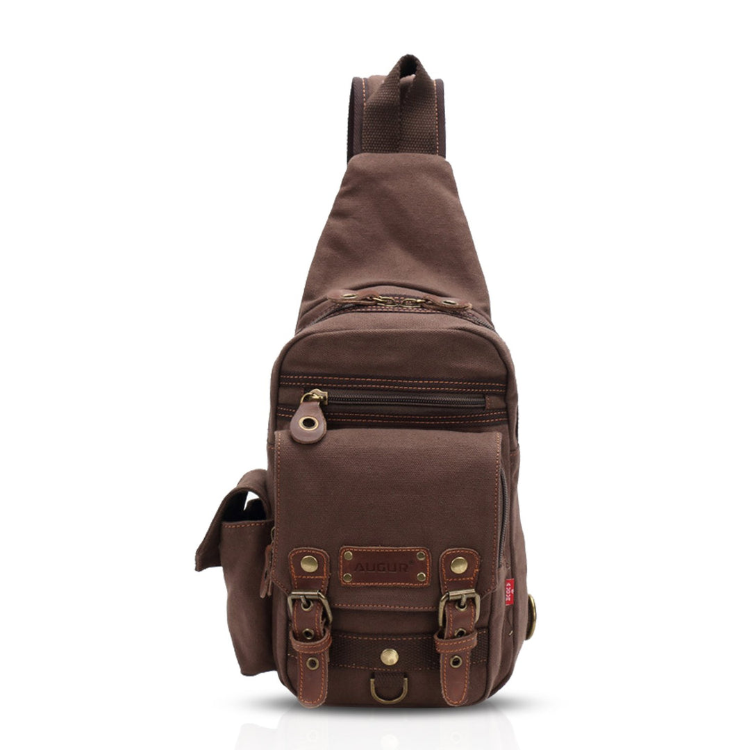 FANDARE Rucksack Sling Bag Umhängetasche Messenger Tasche Schultertasche Reisen Daypack Klein Crossb