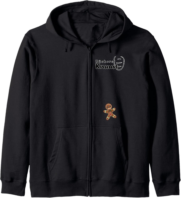 Knuust schriftzug Kapuzenjacke
