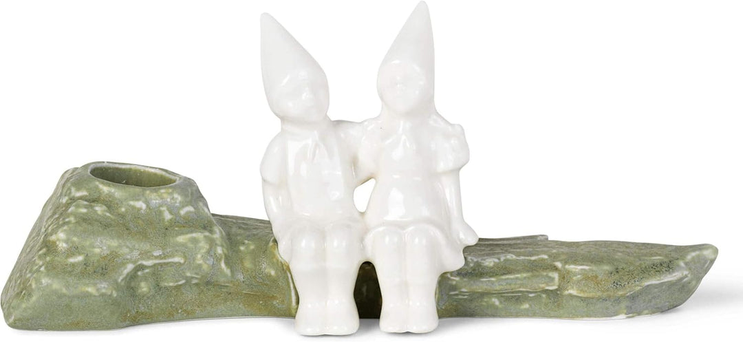 Kähler Weihnachtsumarmung H8.5 cm Weihnachtsgeschichten Dekoration, Weiss Standard Weihnachtsumarmun
