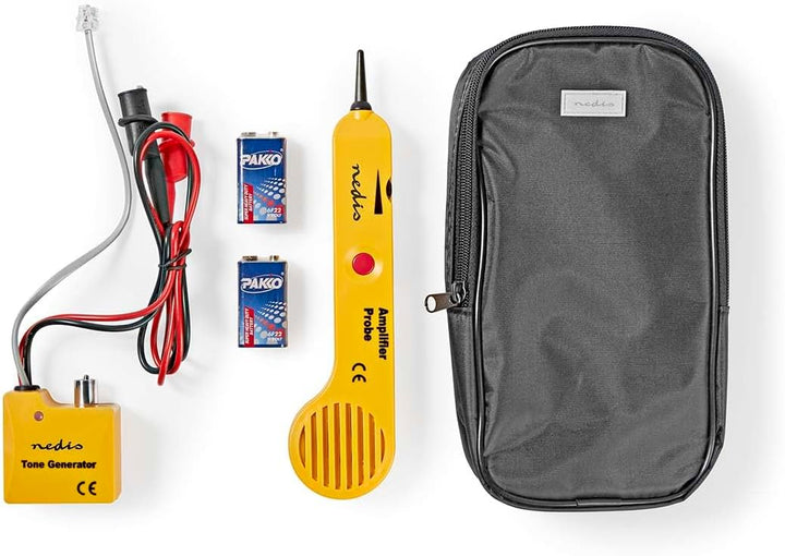 NEDIS PC and Multimedia Cable Tester PC and Multimedia Cable Tester | Tongenerator | LED Anzeige | K