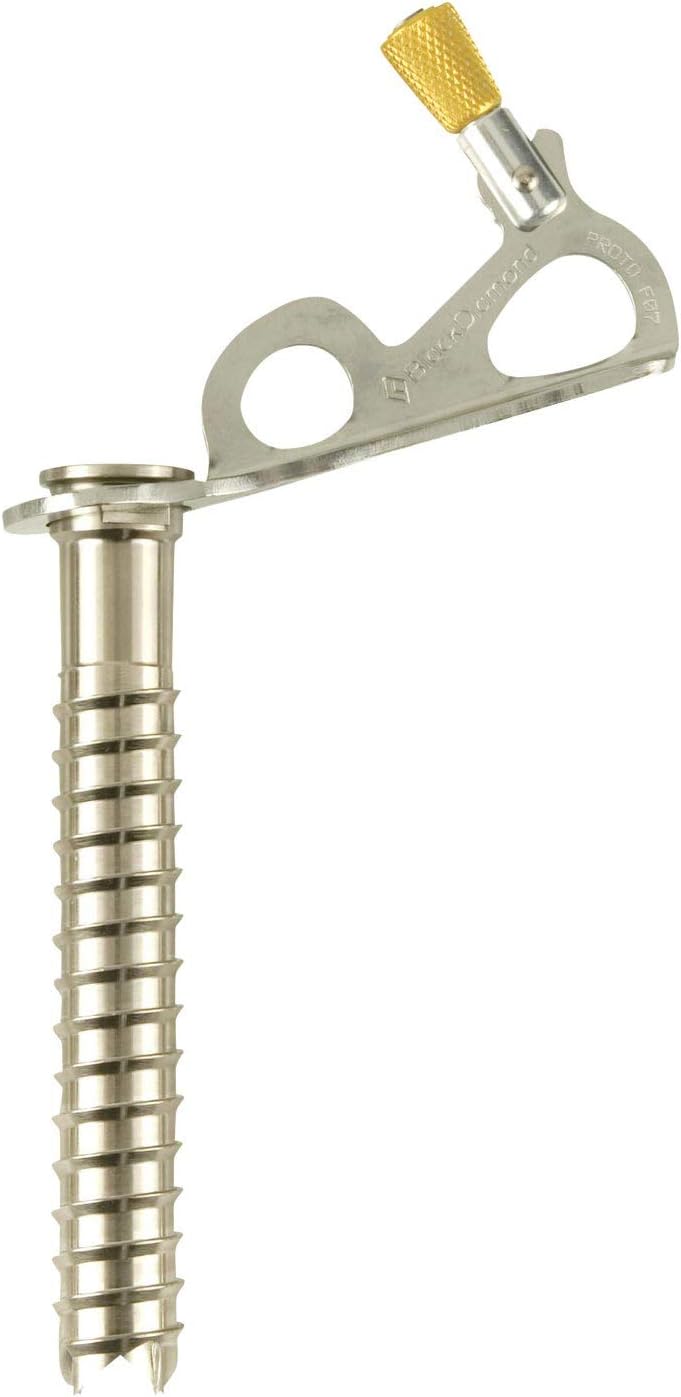 Black Diamond Express Ice Screw Grün 16 cm, Grün 16 cm