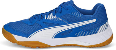 PUMA Unisex Solarflash Ii Indoor Court Shoe 37.5 EU Puma Royal Puma White Gum, 37.5 EU Puma Royal Pu