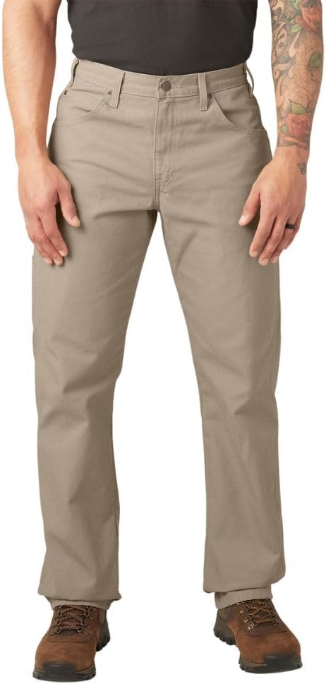 Dickies Herren Rlxdfit Duck Jean Hose 33W / 32L Desert Sand
