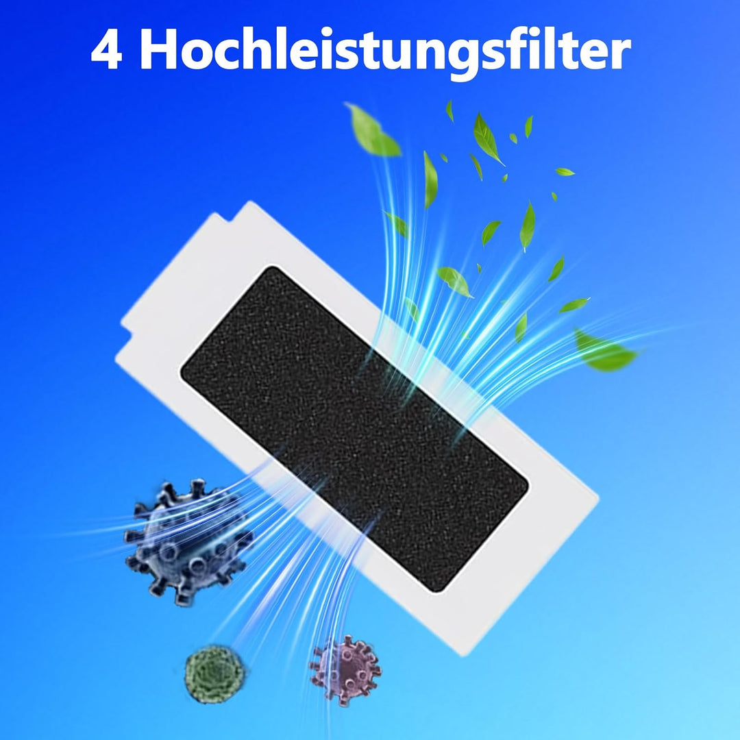 19 Stück Zubehörset für Ecovacs Deebot T30 Pro Omni / T30 Omni Saugroboter, Ersatzteile mit 1 Gummi-