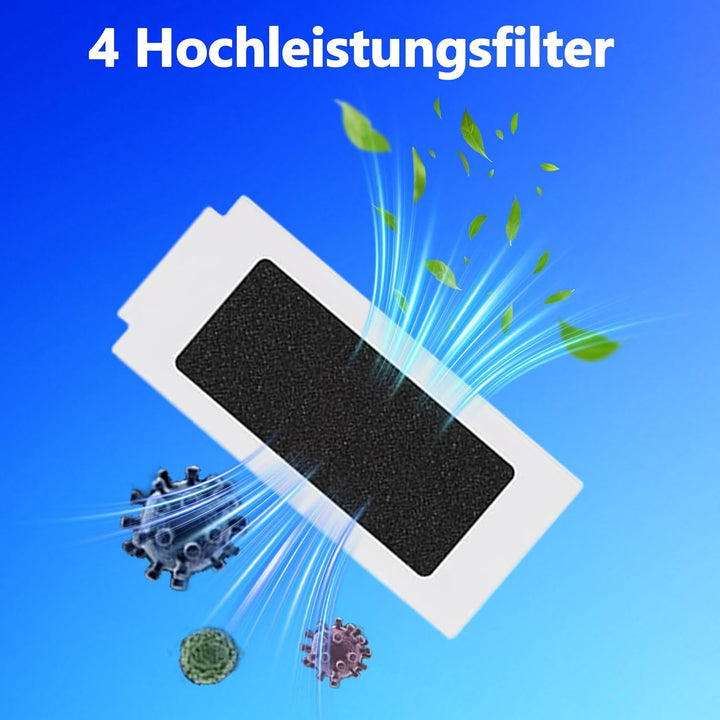 19 Stück Zubehörset für Ecovacs Deebot T30 Pro Omni / T30 Omni Saugroboter, Ersatzteile mit 1 Gummi-