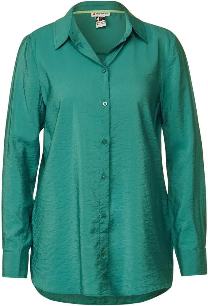 Street One Damen Hemdbluse 36 Lagoon Green, 36 Lagoon Green