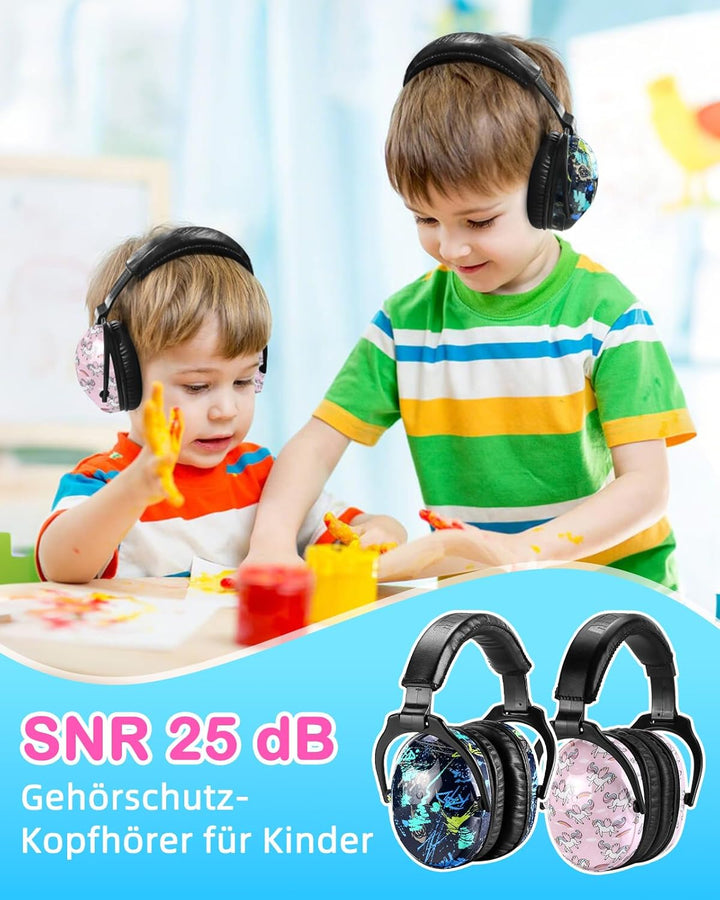 ZOHAN 030 Gehörschutz Kinder 2er Pack,Lärmschutz Kopfhörer Kinder mit Autismus, ohrenschützer kinder