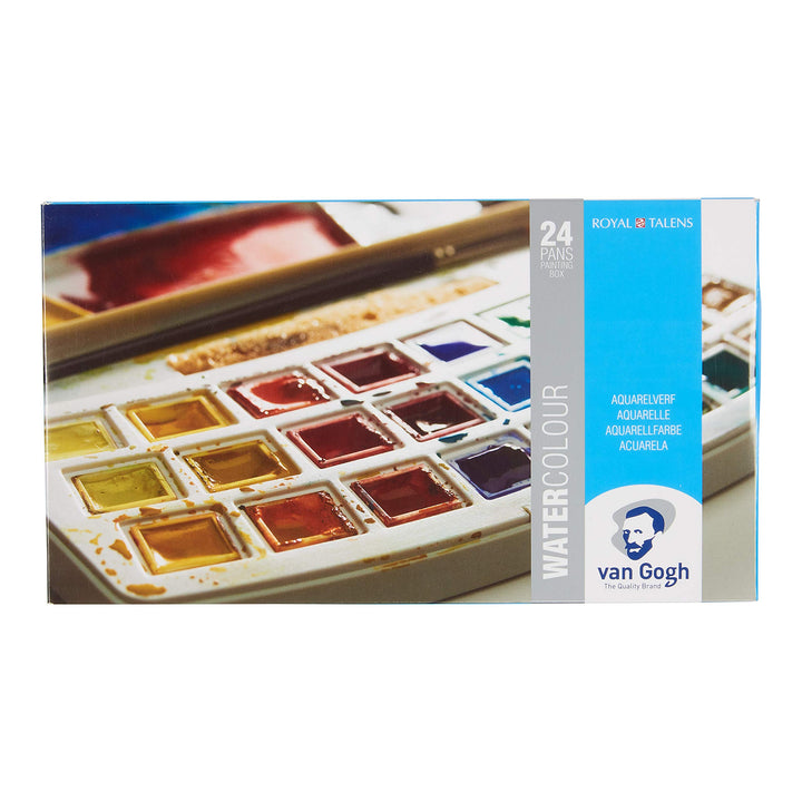 Aquarellkasten Van Gogh, Kunststoffkasten 24 Näpfe