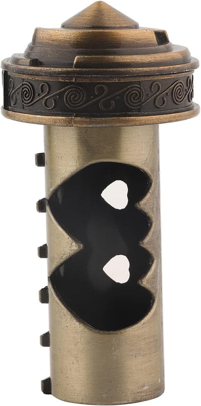 PUSOKEI Da Vinci Code Cryptex Schloss Mini Cryptex Valentinstag Geld Puzzle Box Schloss Ring Halter