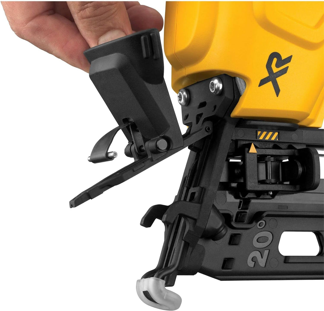 Dewalt 18V Akku-Stiftnagler/Nagler DCN660D2 (48 J Einschlagenergie, Nagellänge 32-63 mm, Magazinkapa