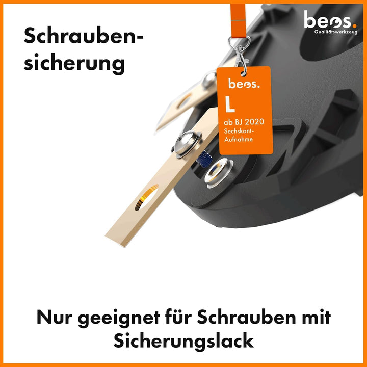 BEOS® Premium Mähroboter Tuning-Messerteller für 6X Klingen - glasfaserverstärkte Messerscheibe - Ra