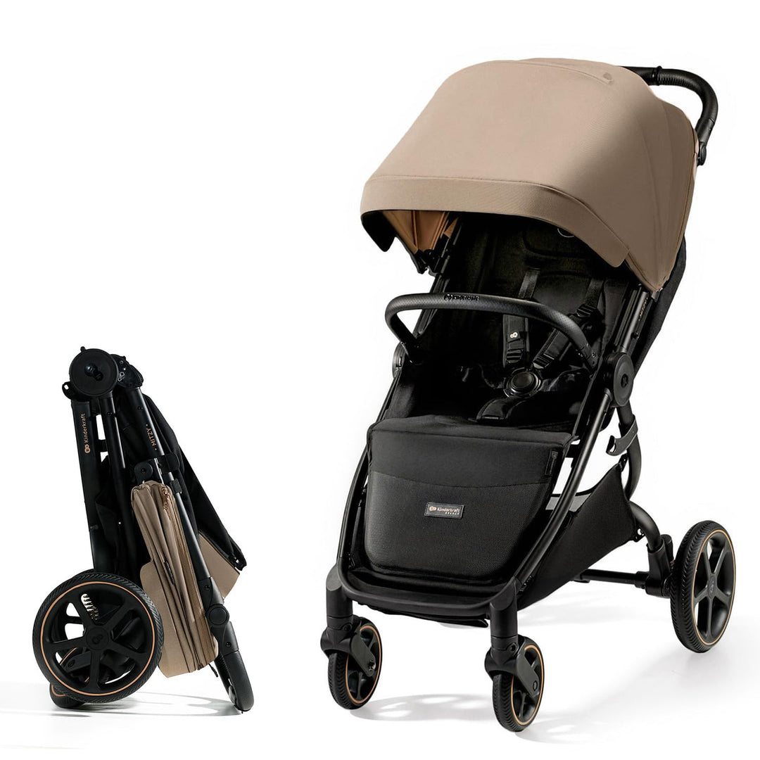 Kinderkraft MITZY Buggy bis 22 kg, Liegebuggy, Kinderwagen, Leicht, Schnell und Einfach Zusammenklap