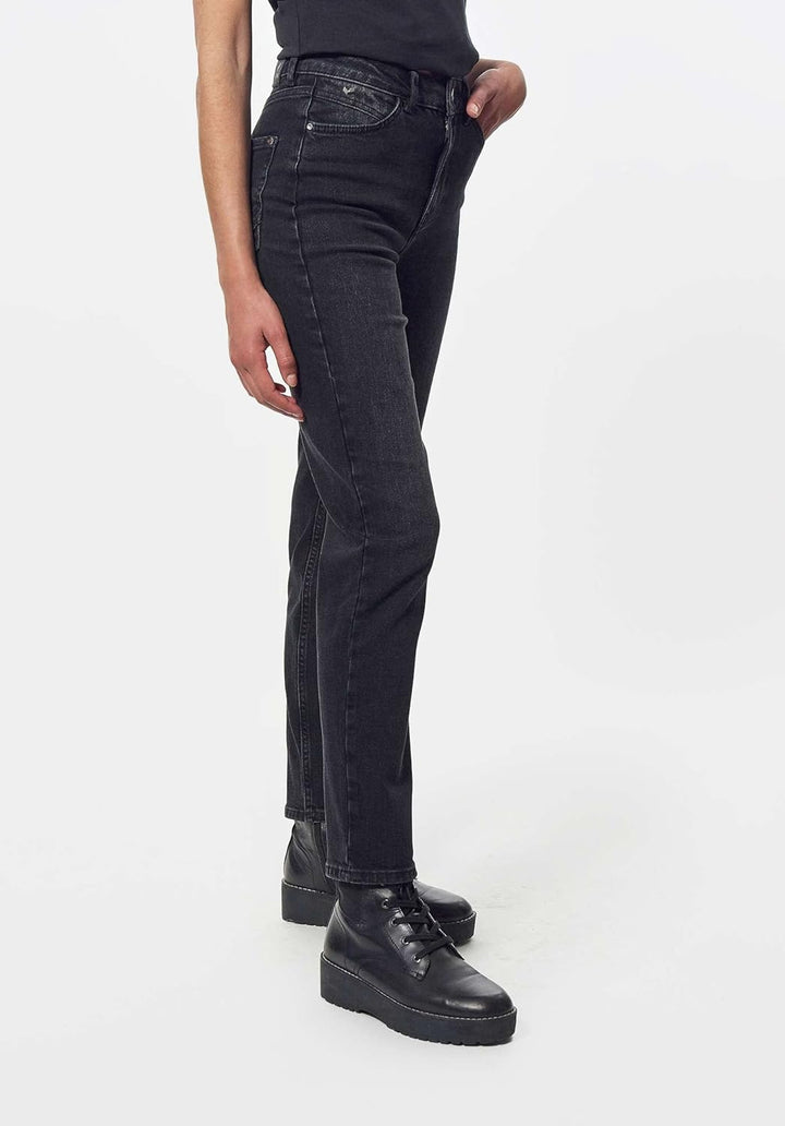 KAPORAL Damen Jeans/Jogginghosen für Damen - Modell SLAN - Farbe: Old Black - Grösse 27 Slan 27W / 3