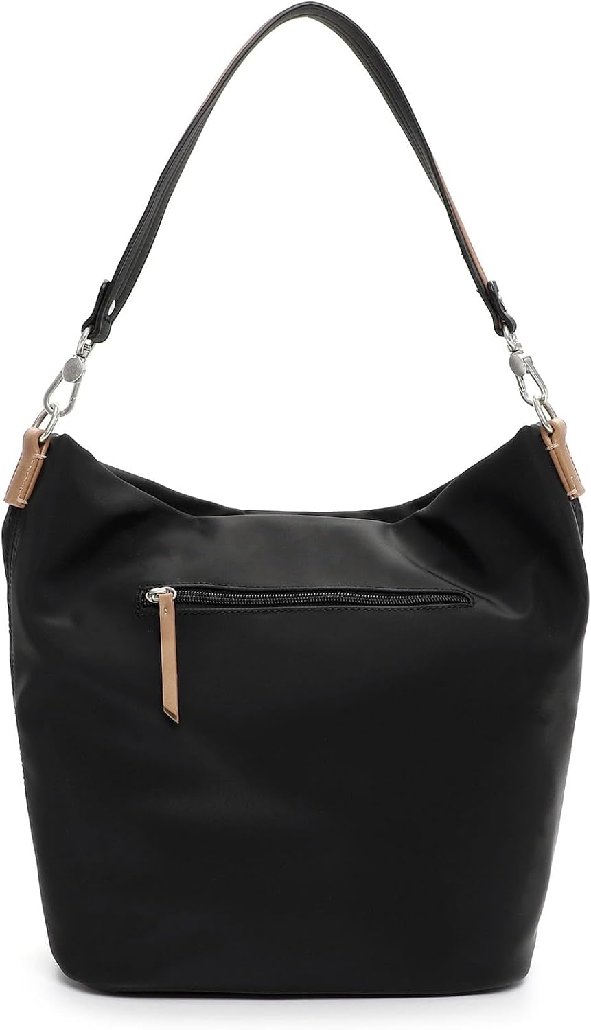 Tamaris Beutel TAS Kirsten 34442 Damen Handtaschen Zweifarbig Schwarz Einheitsgrösse, Schwarz Einhei