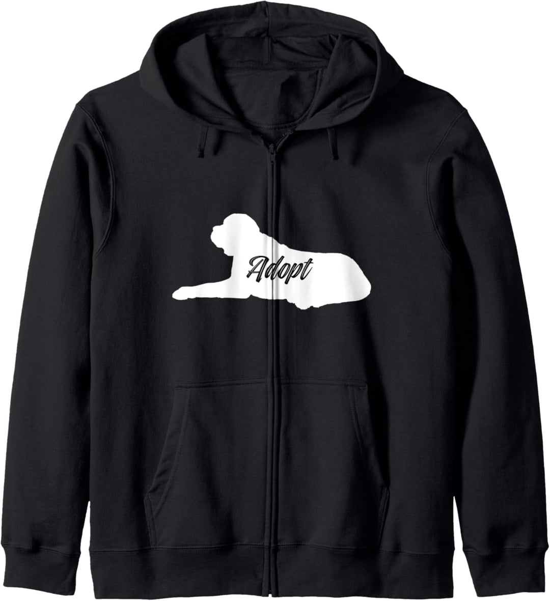 Adopt Don't Shop Pet Rescue Cat Dog Shelter Adoption Gift Kapuzenjacke