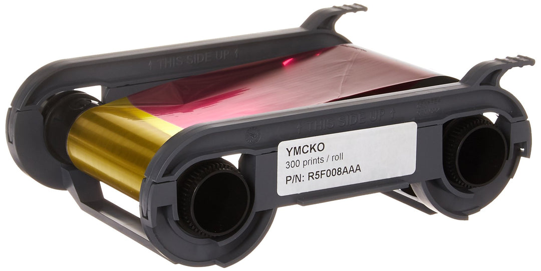 Evolis Verbrauchsmaterialien, YMCKO Farbband, Primat kompatibel, 300 Drucke - 1 Rolle