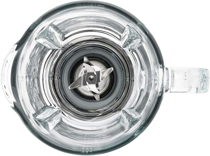 Westinghouse Retro-Standmixer, 1,5 L, Smoothie-Maker & Eiscrusher, 4 Geschwindigkeiten, Glaskanne, 6