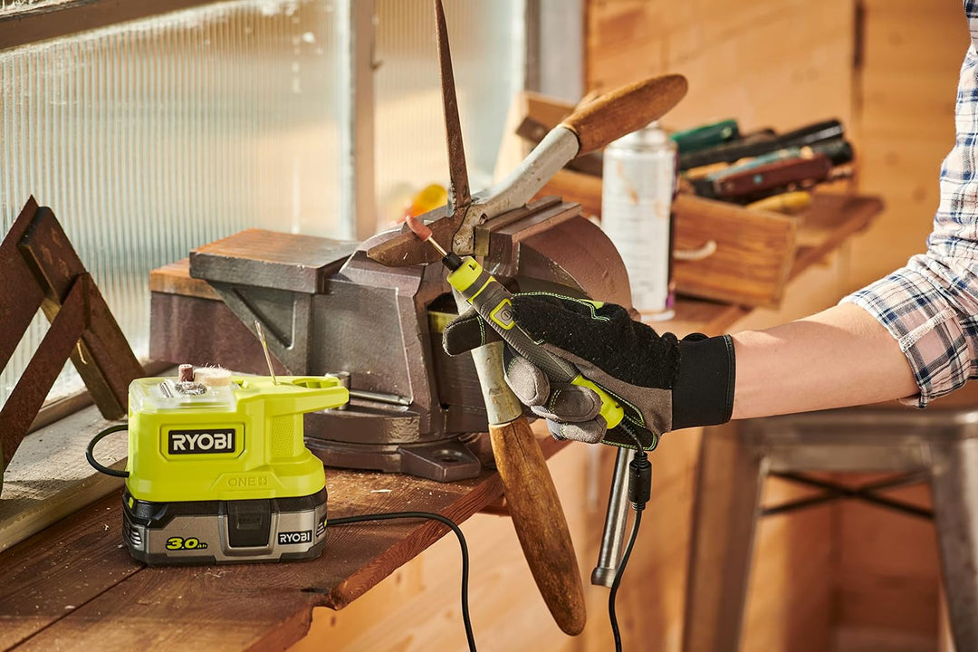 RYOBI 18 V ONE+ Akku-Rotationswerkzeug RRT18-0 (Maximaler Spanndurchmesser 3,2 mm, Leerlaufdrehzahl