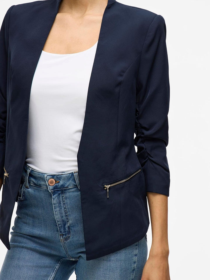 Vila Damen Blazer 36 Navy Blazer, 36 Navy Blazer
