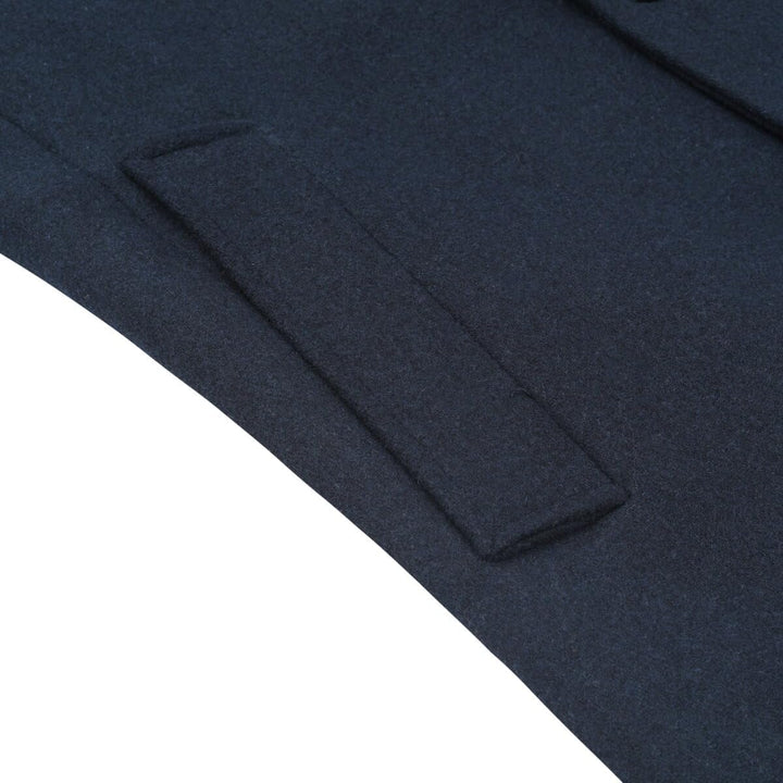 Allthemen Wintermantel Herren Wollmantel Lang Slim Fit Herrenmantel mit Stehkragen Business Coat für