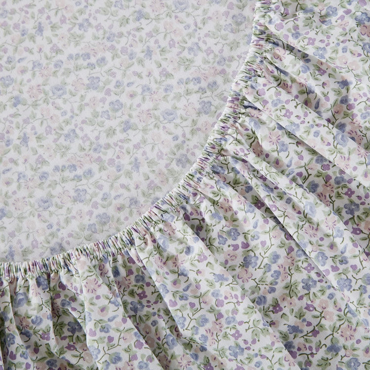 Laura Ashley - Queen-Size-Bettlaken, Baumwoll-Perkal-Bettwäsche-Set, knackige und Coole Heimdekorati