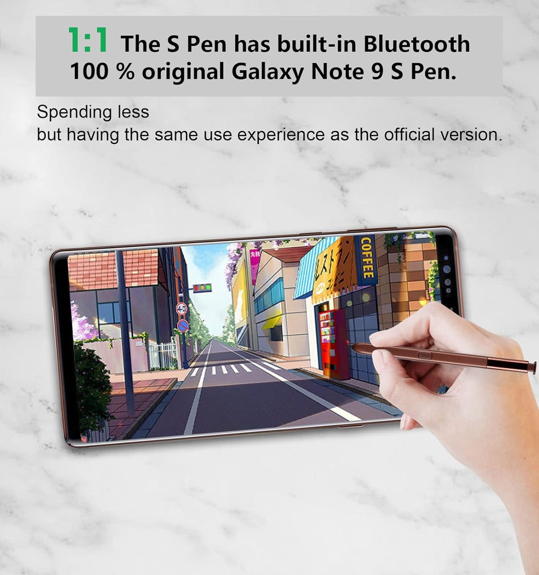 [NEU][Mit Bluetooth] Duotipa Note 9 Stylus Pen Ersatz für Samsung Galaxy Note 9 N960 All Versions St