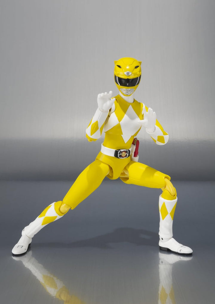 BANDAI Tamashii Nationen S.H. Figuarts gelb Ranger Power Rangers Action Figur