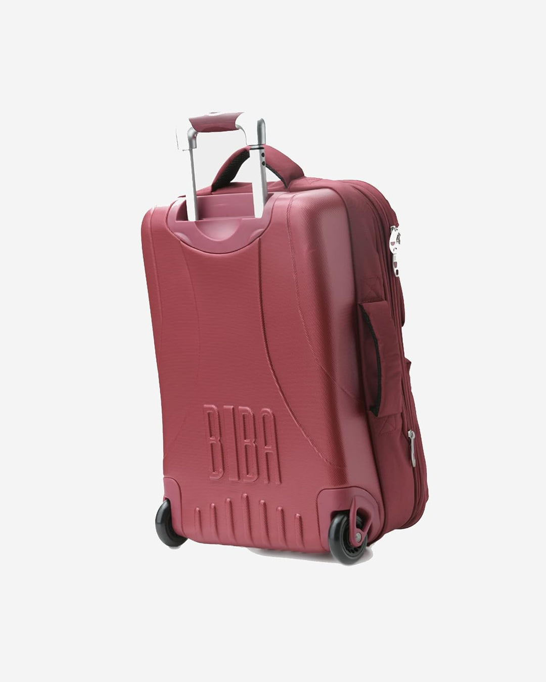 BIBA Reisekoffer mit Rollen Unisex aus Polyester+ABS, Mittel Koffer mit Trolley Travel Meri G MG24,