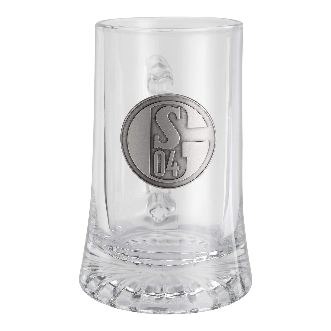 TOMENGBEIAABBCC Schalke 04 S04 Bierkrug Logo Metall - STCK