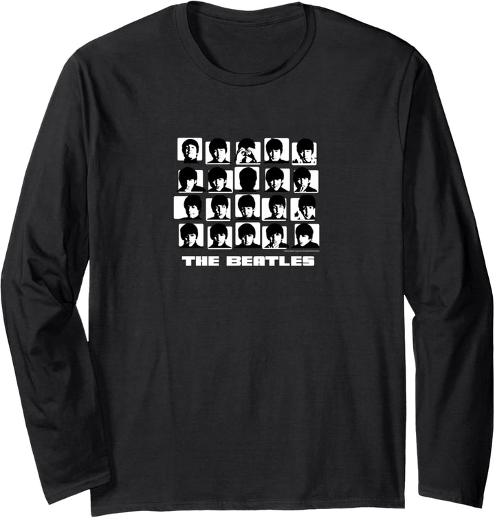 Die Beatles - Hard Days Night Grid Langarmshirt